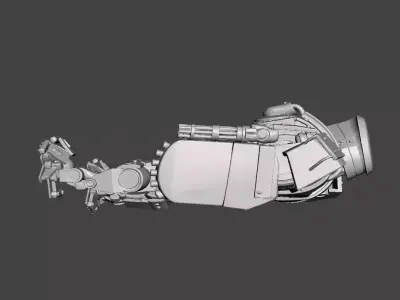 Robocop Robocain 3D print model