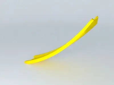 Front door emergency slide Free 3D model