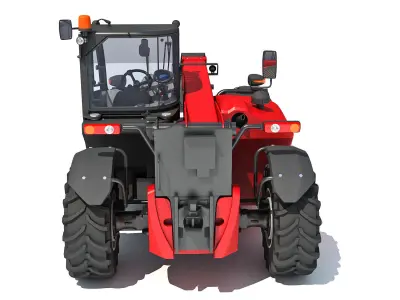 Telescopic Handler 3D model