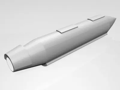 Missile 05 3D model