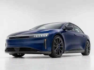 Lucid Air Sapphire Luxury EV Low-poly 3D model