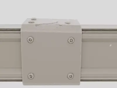 Industrial Factory Structural Support Bracket for 3D print 3D model