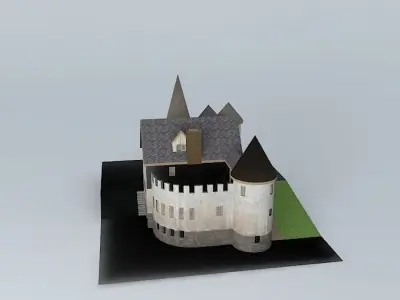 Castle Free 3D model purchase