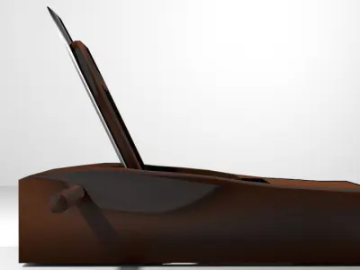 Craftsman Handtools - Smoothing Plane 3D model