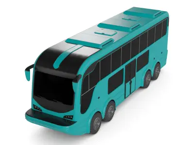 Amphibious Bus 3D model