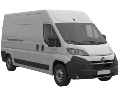 2024 Opel Movano  L3H2 Detailed interior 3D model