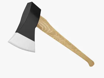 Trail Boss Axe 3D model