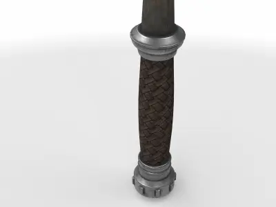 battle axe 04 3D model