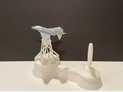 Aircraft Joystick 3D print model