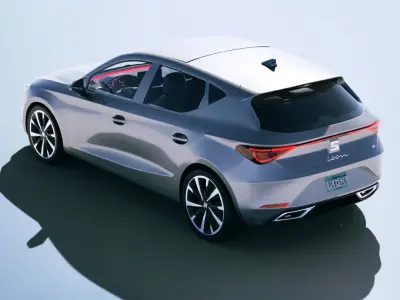 Seat Leon FR 2020 3D model