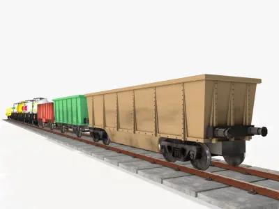  Freight Wagons 