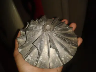 Impeller turbine wheel Free 3D model