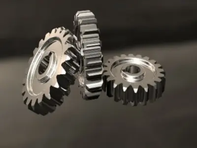 SPUR GEAR 1 Free 3D model