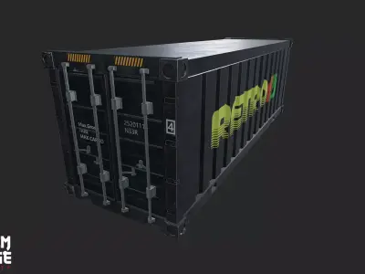 Shipping Cargo Container 3D model