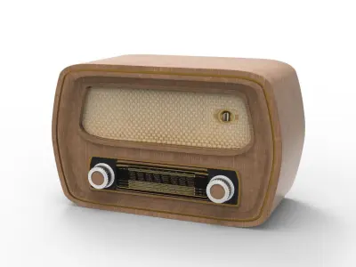 CLASSIC RADIO 3D model