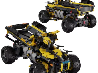 Lego - 42081 Volvo Concept Hauler 3D model