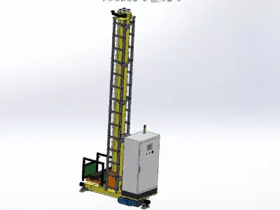 RGV for heavy-duty Smart warehouses 3D model