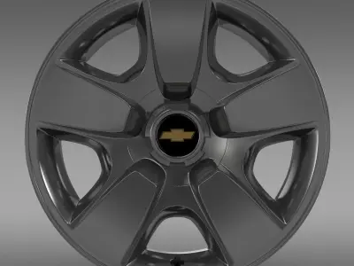 Chevrolet Suburban DE rim 3D model