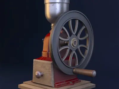 Elma Coffee Grinder 3D model