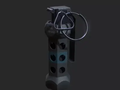 Flashbang Grenade 3D model