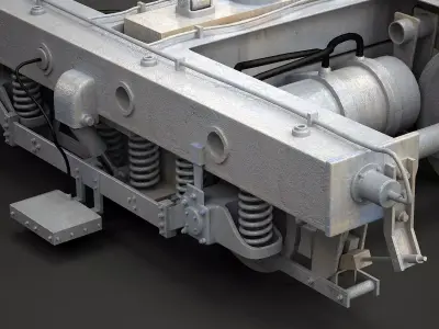 Train Chassis 3D model