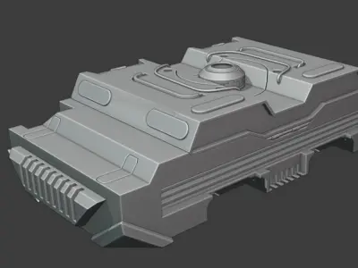 Sifi Crate Free 3D model