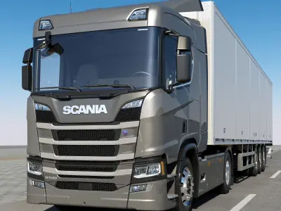 Truck model R 500  3D model