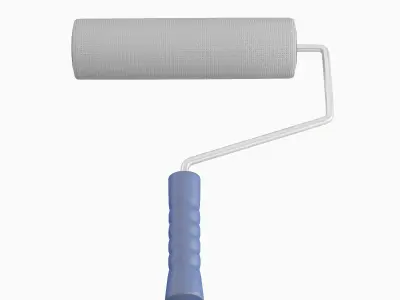 Paint Roller 04  Low-poly 3D model