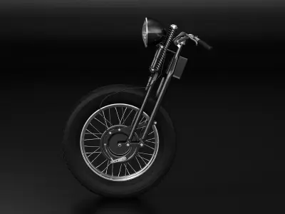 Motorcycle Springer Fork 3D model