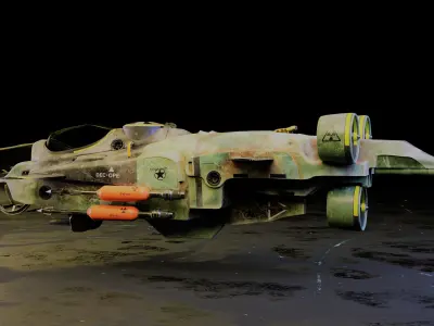 Avatar2 The Way of Water  Mako submarine 3D model
