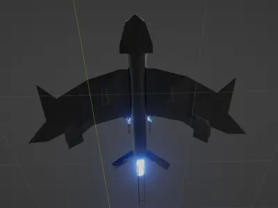 Spacecraft Free 3D model
