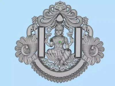 Hindu god temple Jewelry  001 to 050 Total 289 3D print model