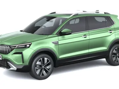 Skoda Kushaq 2026 3D model