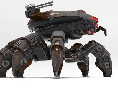 Spider Tank 3D model
