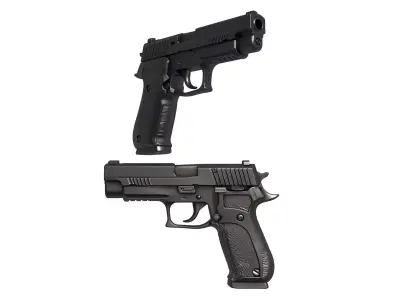 Sig Sauer P220 3D print model