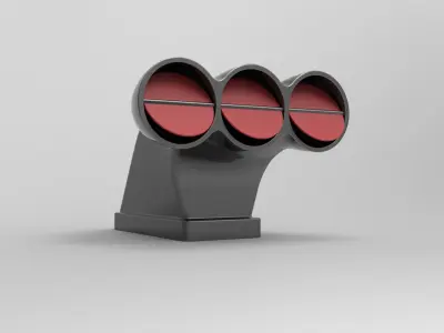 Air intake 3D model