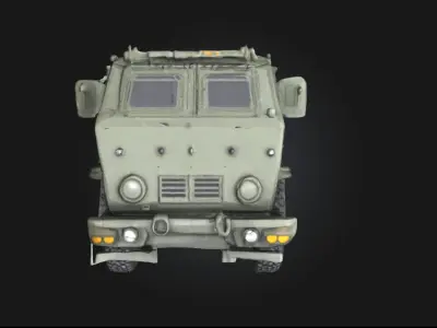  Vehicle  Tactical Armored Transport Model 3D model