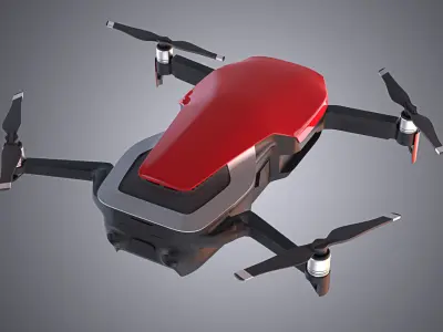 DJI Mavic Air Drone 3D model by udithacgi