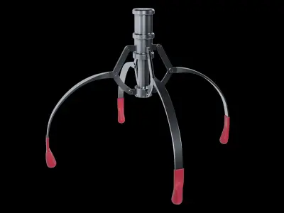 Metal Claw 9 with RIG 3D model