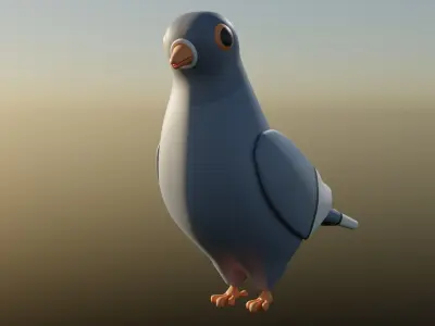 Prigon Low-poly 3D model