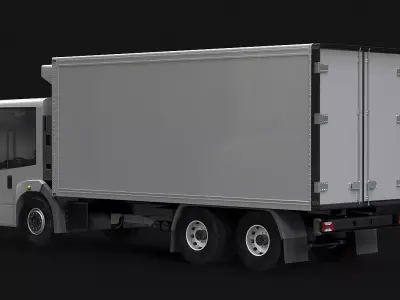 Mercedes Econic Box Truck 3D model