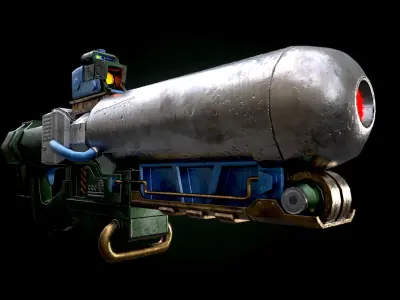 3 Gun Pack Free low-poly 3D model