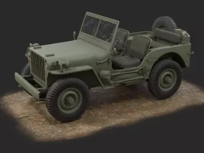 Overland Truck - Jeep 3D model