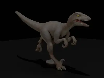 Velociraptor 3D print model