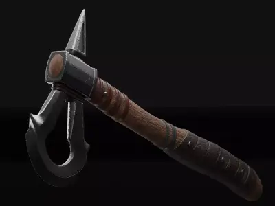 Tomahawk Low-poly 3D model purchase