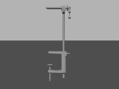 Fly Tying Vise Free 3D model