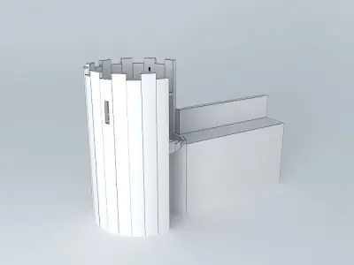 Castle Tower Free 3D model