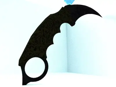  Karambit Knife 3D model purchase