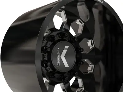 REAR KG1 KD003-B-2 DUALLY WHEEL 3D MODEL 3D model