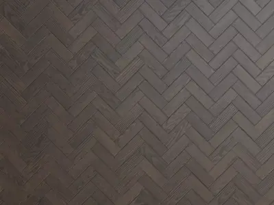 Antique High-Gloss Parquet Floor PBR Seamless Texture 11